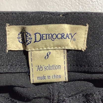 Democracy Ab Solution Jeggings Women’s Size 8 – Black, Stretch, Skinny