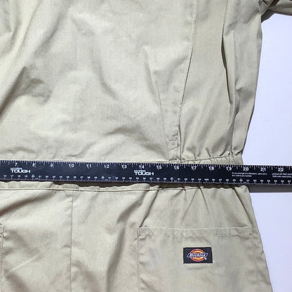 Dickies Men’s Khaki Coveralls Long Regular — Workwear, Mechanic, Utility