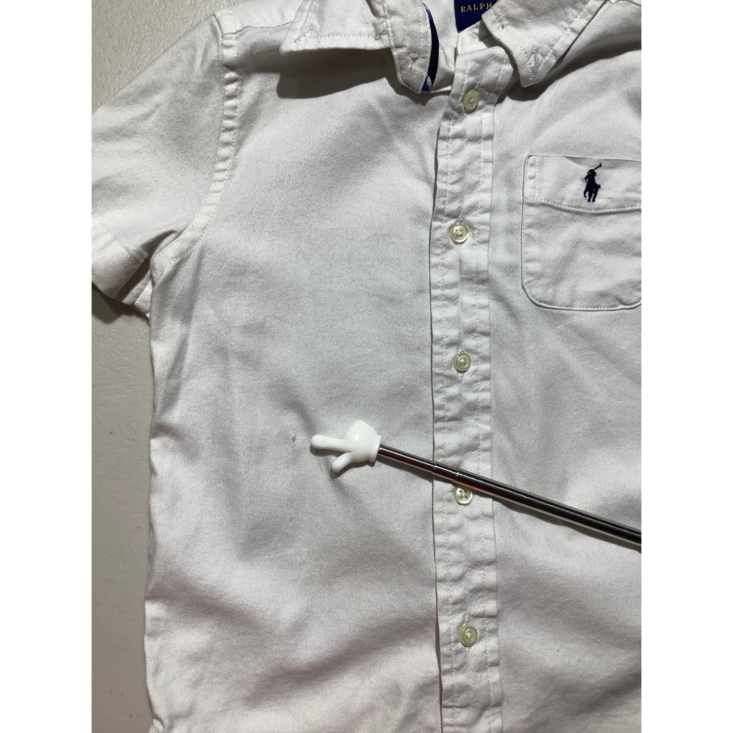 Ralph Lauren Collared Shirt Size 6–7 Years — Short Sleeve, Classic, Polo Style