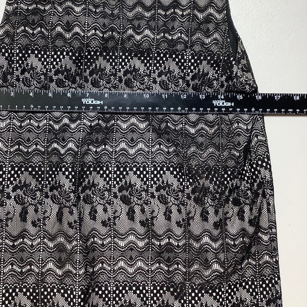 Cabi Emily Lace Overlay Bow Accent Tank Top Women’s S— Romantic, Dressy, Boho