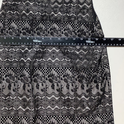 Cabi Emily Lace Overlay Bow Accent Tank Top Women’s S— Romantic, Dressy, Boho
