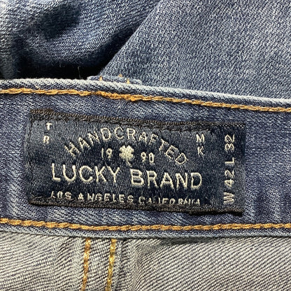 Lucky Brand Men’s Jeans Size 42W x 32L — Denim Blue, Athletic Fit, Straight Leg