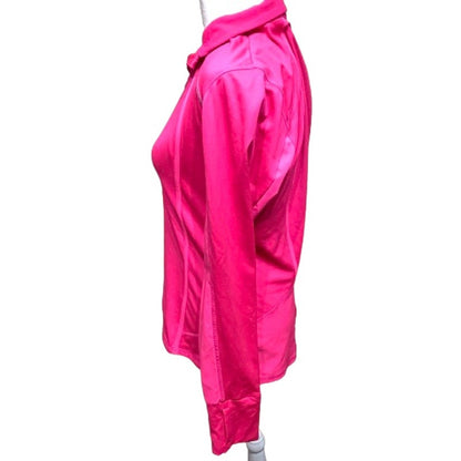 Athleta Pink Activewear Jacket - Sz S, Sporty, Vibrant, Comfortable