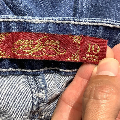One 5 One Authentic Denim Collection Capris 10 – Embellished, Stylish, Comfy