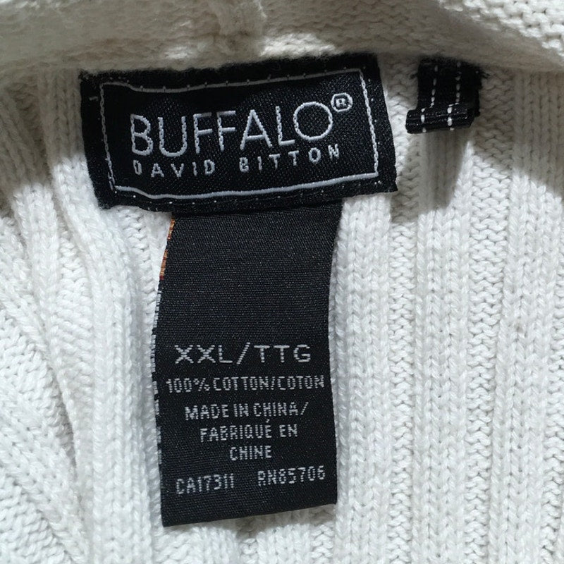 Buffalo David Bitton Hoodie Size XXL - Streetwear, Minimalist, Casual