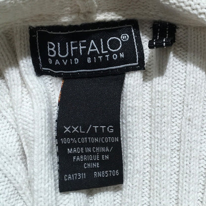 Buffalo David Bitton Hoodie Size XXL - Streetwear, Minimalist, Casual