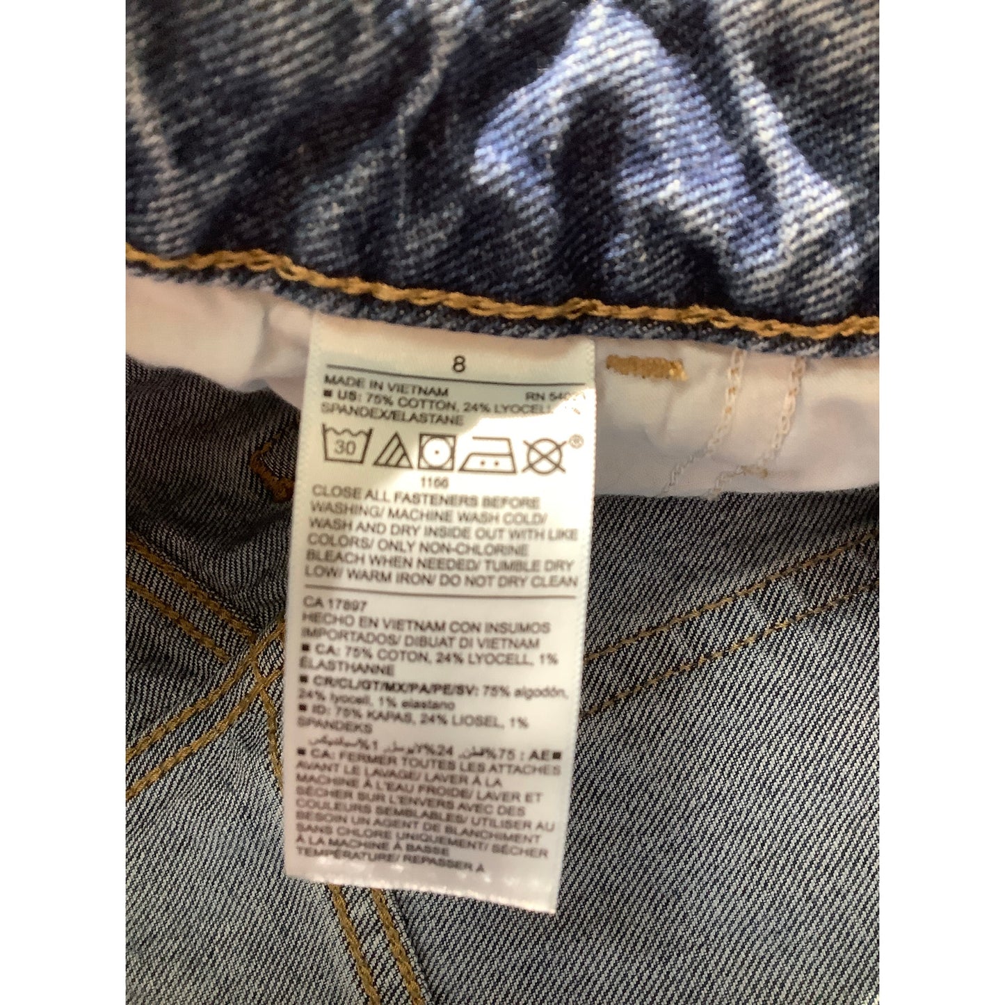 Old Navy Women’s Jeans Size 8 — Blue, Bootcut, High-Rise