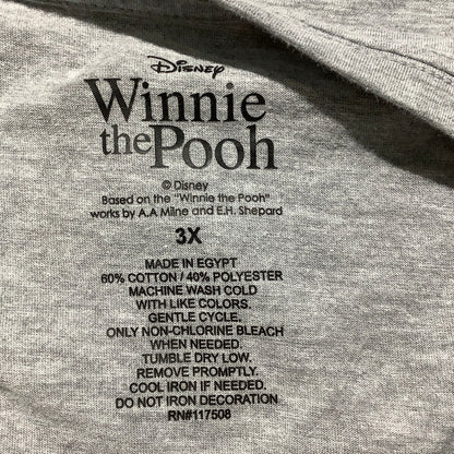Disney Winnie the Pooh Graphic T-Shirt Women’s 3X — Plus Size, Floral, Casual