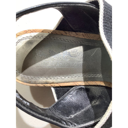 Coach and Four Wedge Sandals Women Size 6.5 — Classic, Minimalist, Summer