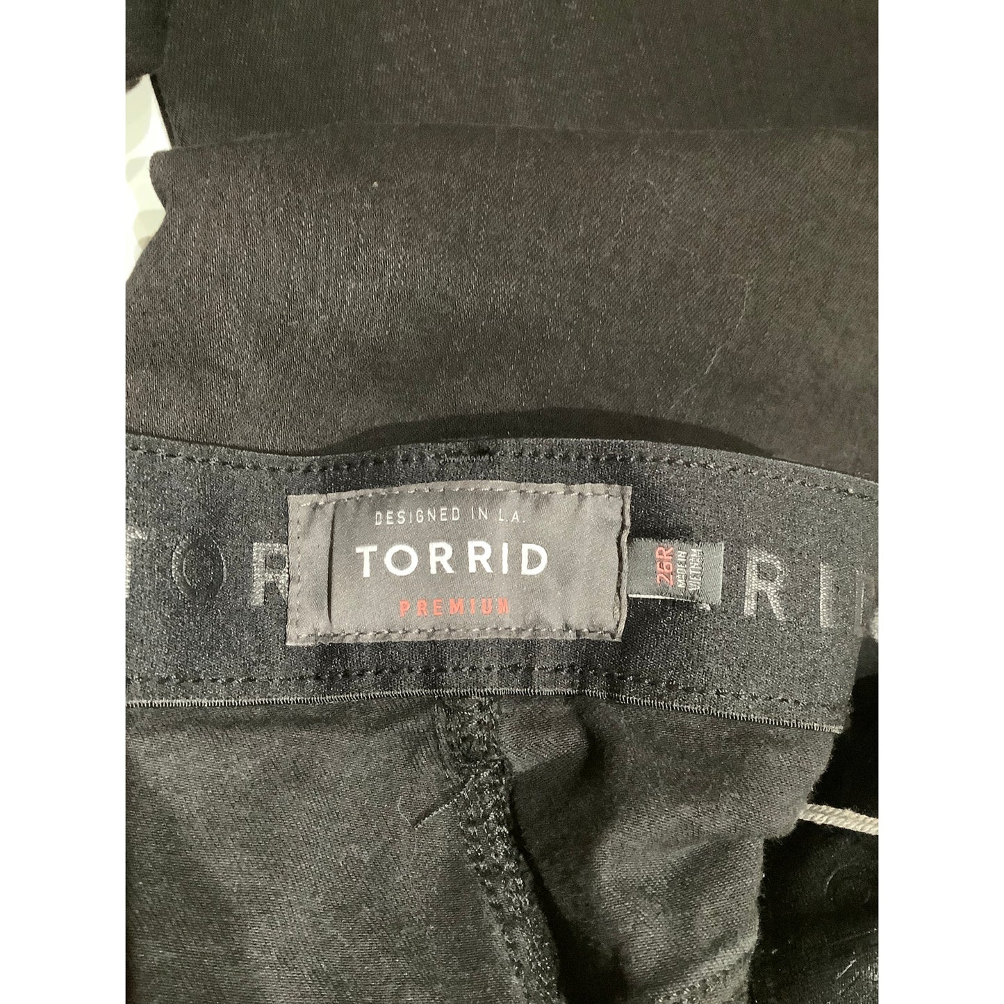 Torrid Bombshell Skinny Black Jeans Size 26R - Plus Size, Streetwear, Barrel Leg