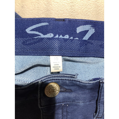 Seven7 Denim Jegging Capri Jeans Women’s Size 10 — Stretch, Casual, Flattering