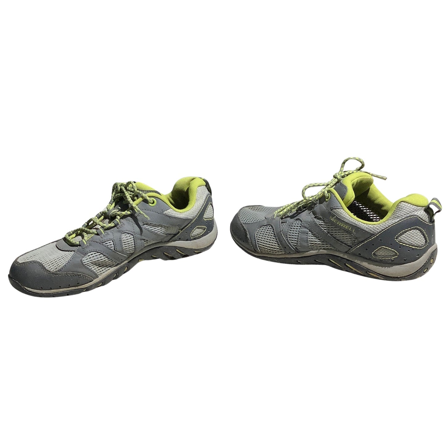 Merrell Gray Green Hiking Trail Shoes Men’s 9 — Outdoor, Trail, Lightweight