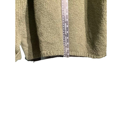 Talbots Wool Cardigan Women’s Size 3X – Olive Green, Cozy, Full Button