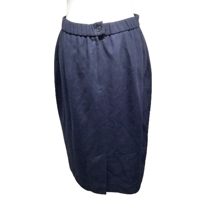 KORET 100% Wool Blue Skirt, Size 14 Petite - Classic, Timeless, Office Wear