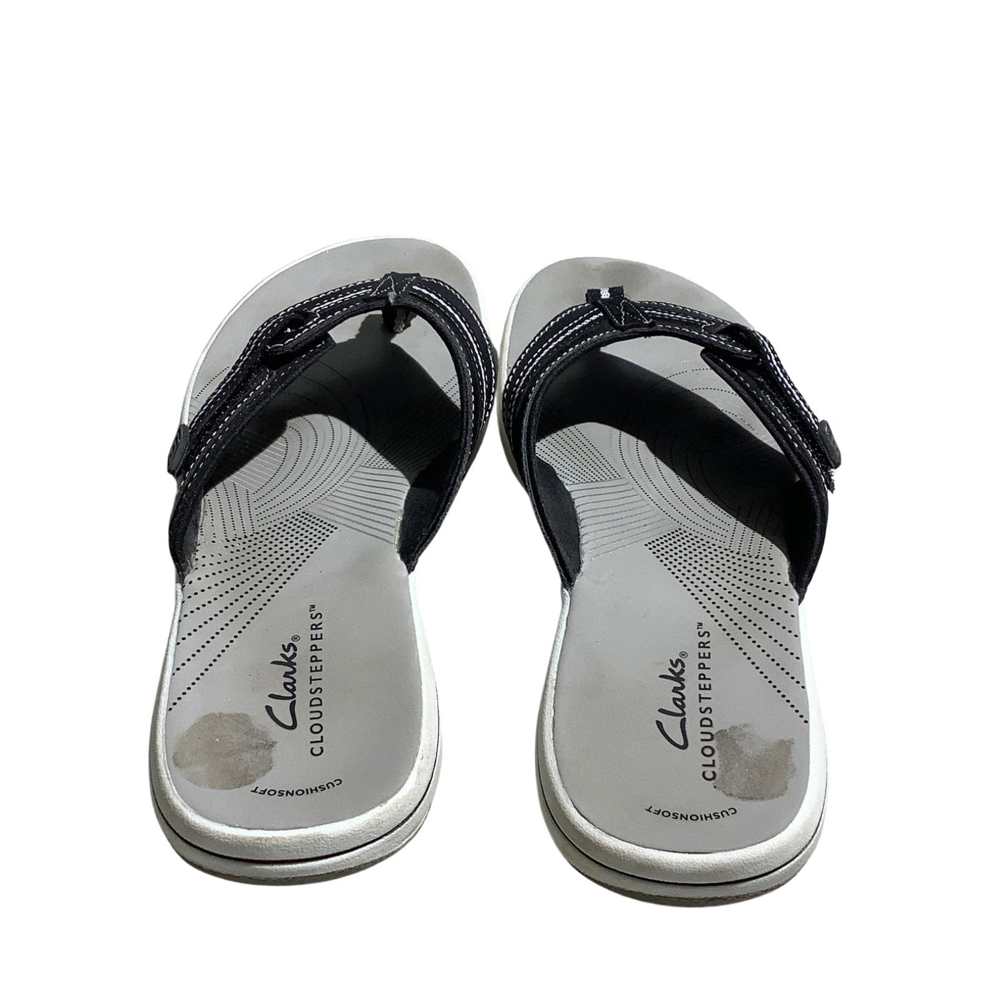 Clarks Cloudsteppers Brinkley Jaxx Flip Flops Women’s 8M—Casual, Comfort, Summer
