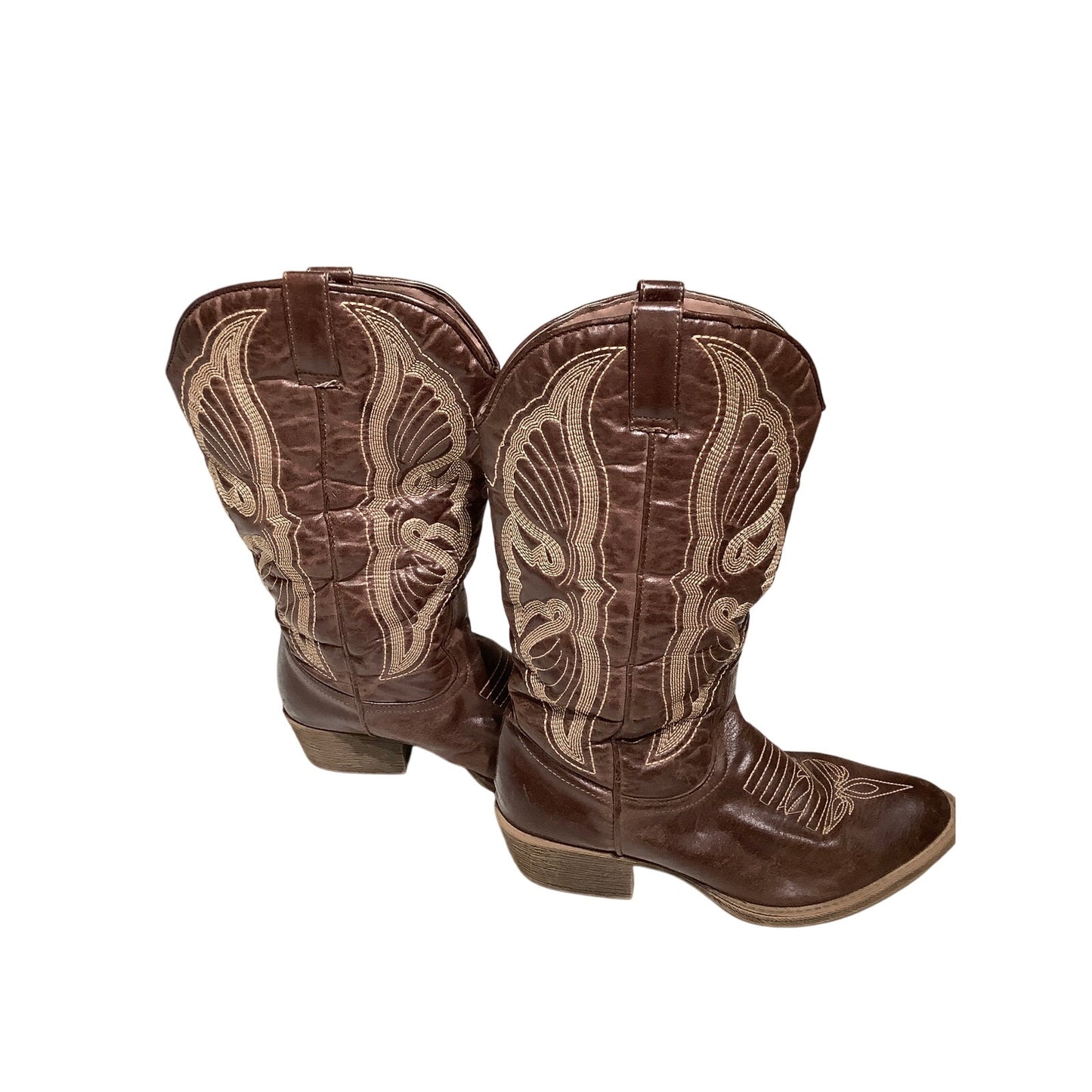 Chance Cowboy Boots Size 8 - Western, Embroidered, Stylish