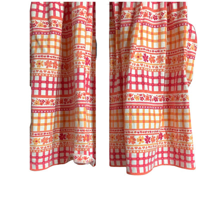 Flapdoodles Multi-Pattern Dress Girls Size 8 — Short Sleeve, Pockets, Casual