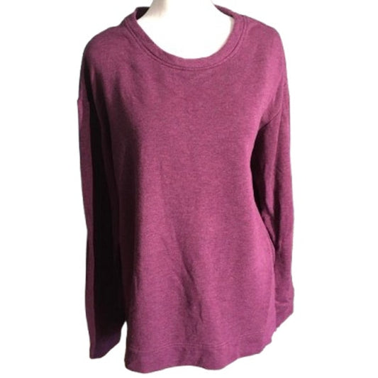 Orvis Purple Sweatshirt Size L – Cozy, Minimalist, Everyday