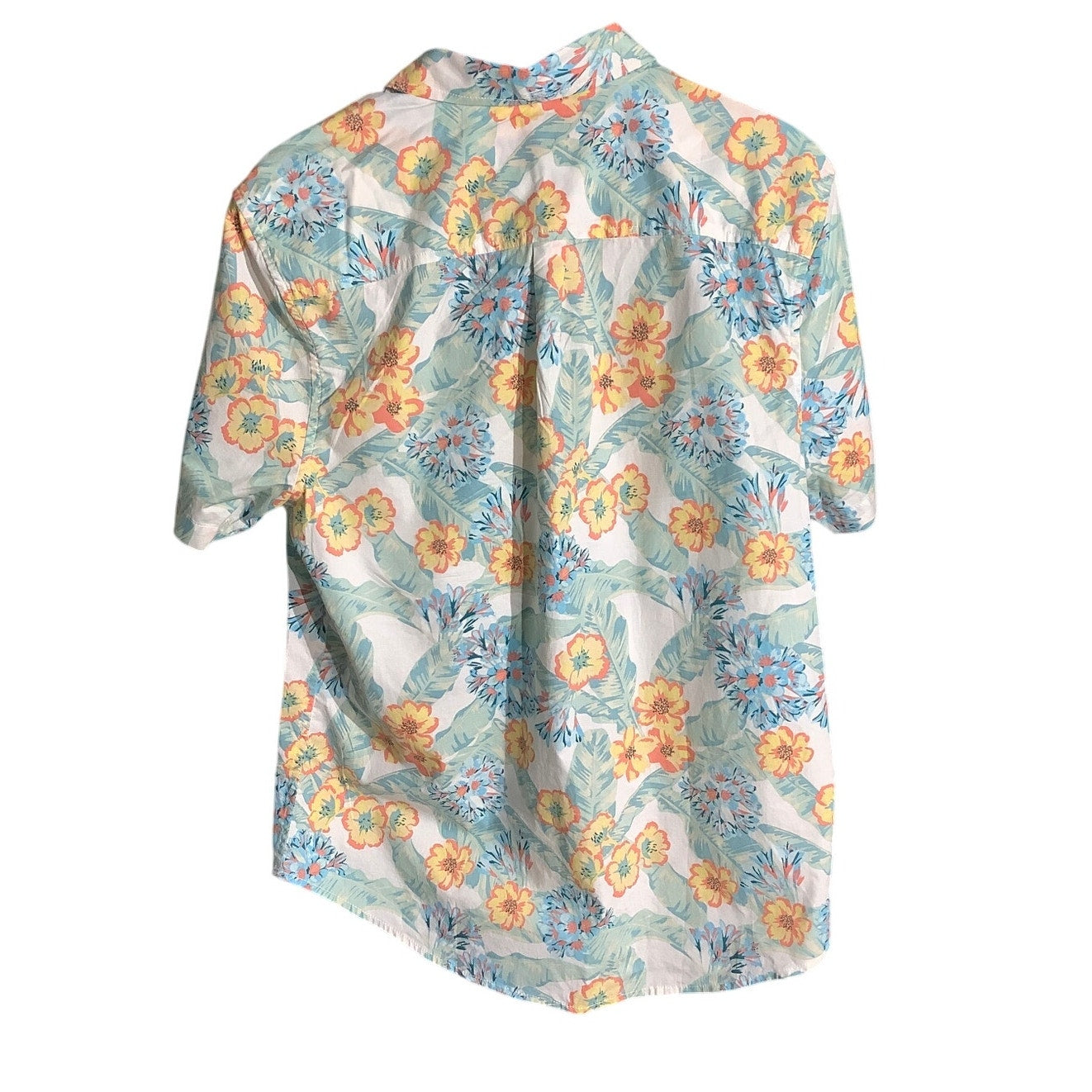 Chubbies Floral Button-Up Shirt Men’s Medium — Tropical, Casual, Resort