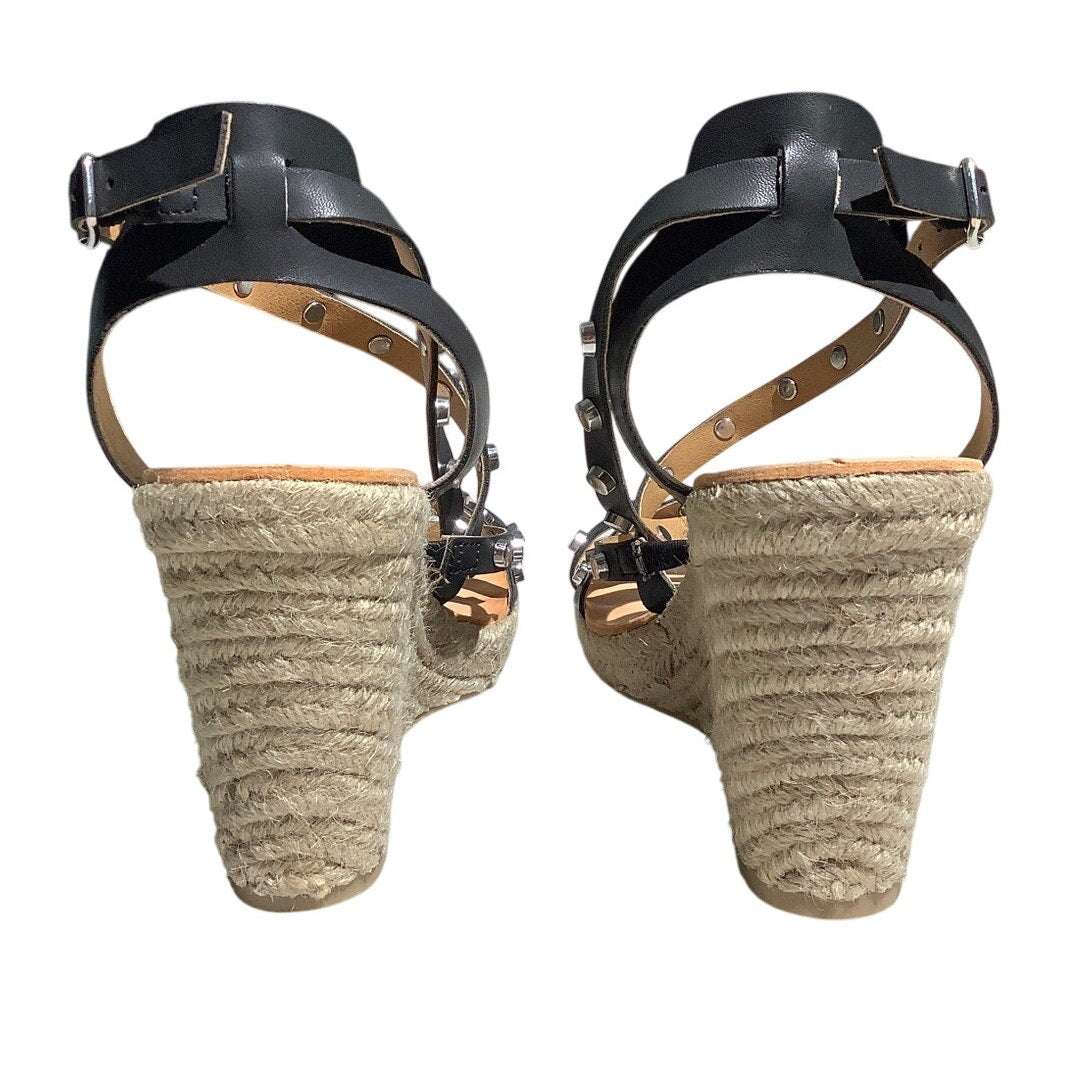 Dolce Vita Marika Wedge Sandals Women Size 8M — Studded, Boho, Festival