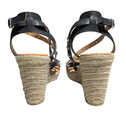 Dolce Vita Marika Wedge Sandals Women Size 8M — Studded, Boho, Festival