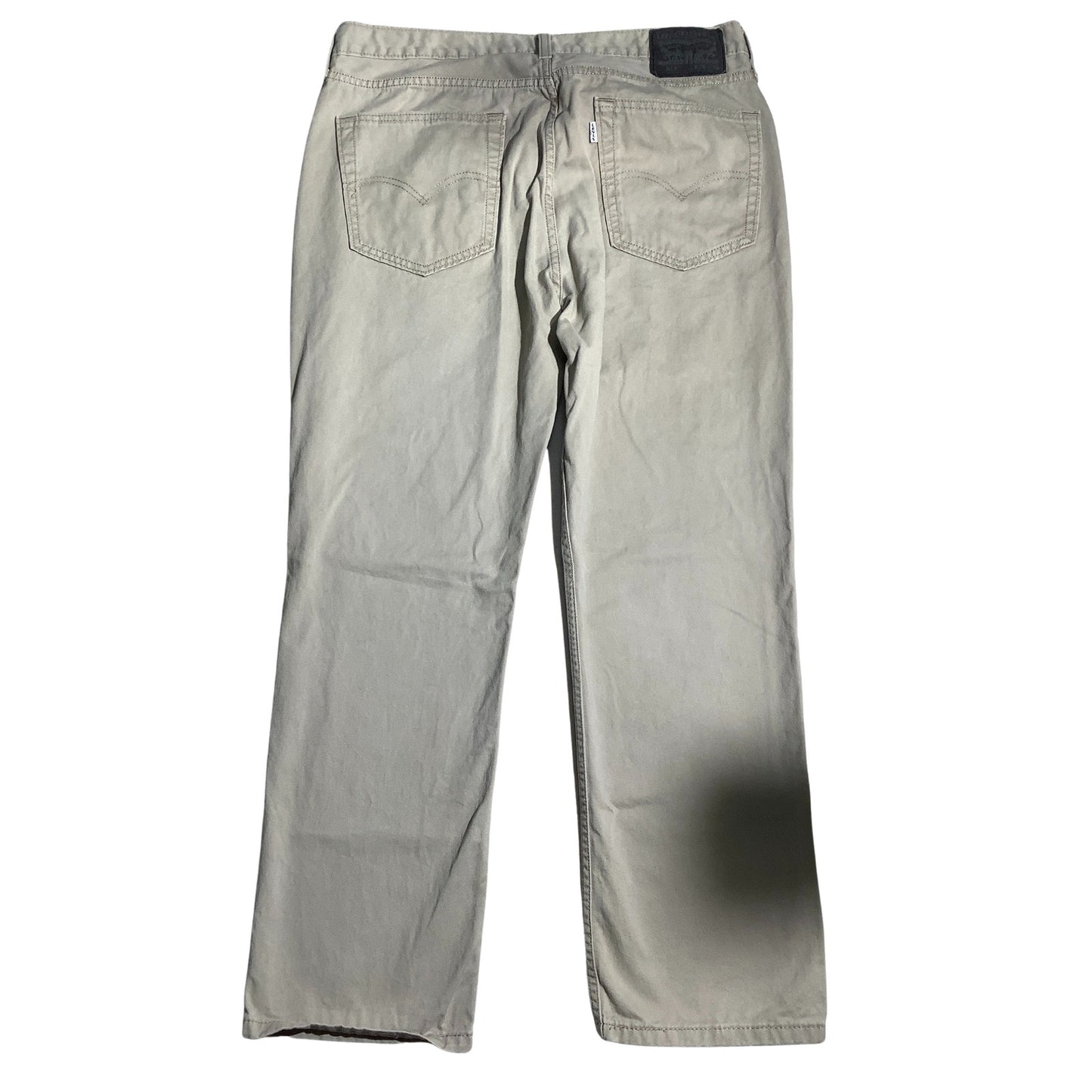 Levi’s 514 Straight Leg Pants, Khaki, Men’s 36W 30L — Casual, Classic, Cotton