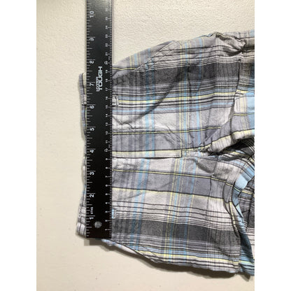 Calvin Klein Infant Shorts Size 6/9 Months – Plaid, Cotton, Lightweight
