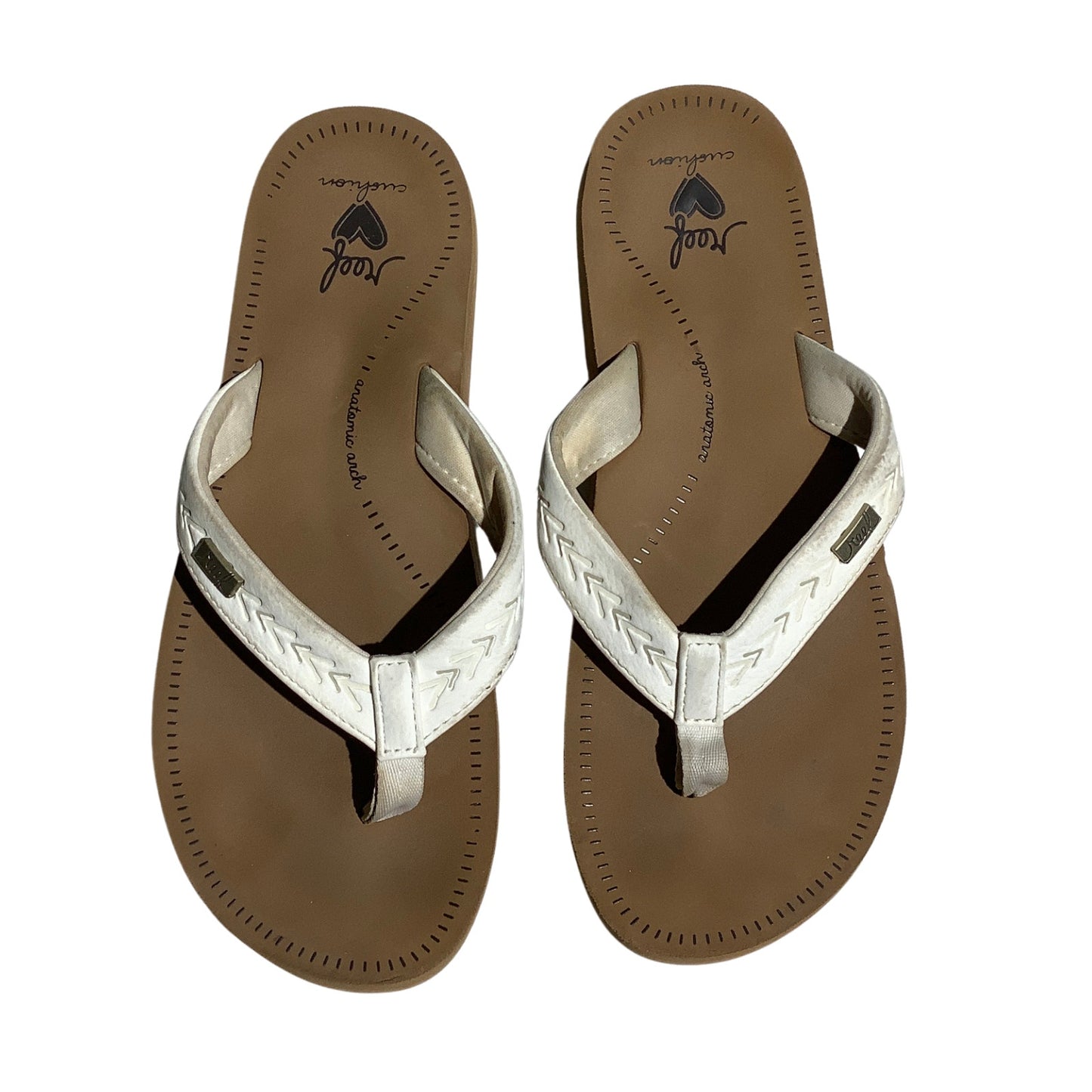 Reef Beachbreak Flip Flops Women Size 7  — Beach, Coastal, Casual