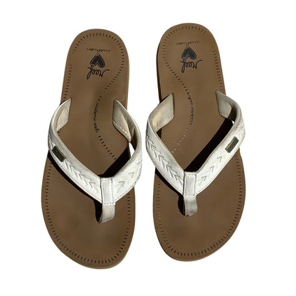Reef Beachbreak Flip Flops Women Size 7  — Beach, Coastal, Casual