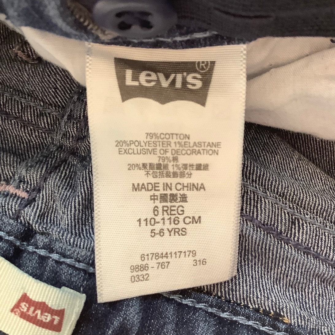 Levi’s Super Skinny Jeans Child Size 6 Regular (5–6 Years) - Fit, Denim, Casual