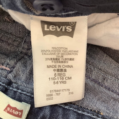 Levi’s Super Skinny Jeans Child Size 6 Regular (5–6 Years) - Fit, Denim, Casual