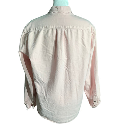 J.Crew Light Pink Slim Untucked Shirt Men’s M — Preppy, Coastal, Classic