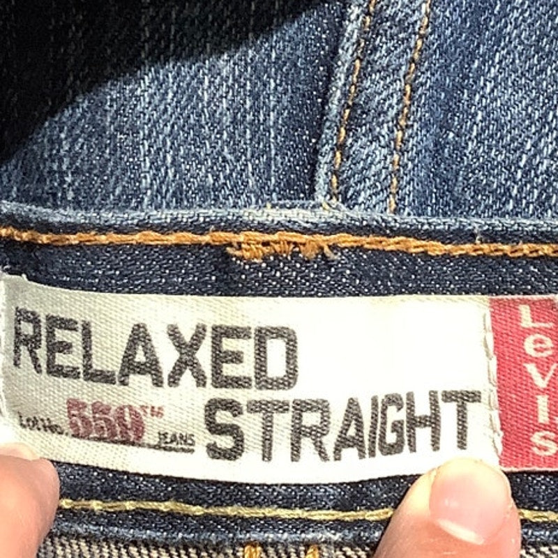 Levi's 559 Relaxed Straight Jeans Men’s Size 48W 30L — Relaxed, Classic, Durable