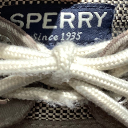 Sperry Top-Sider Halyard Canvas Boat Shoes Men’s 12M — Casual, Nautical, Lace-Up