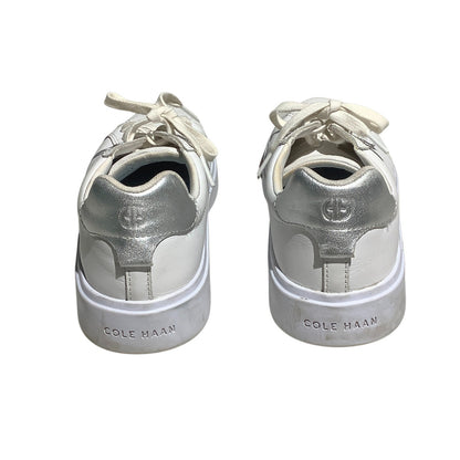 Cole Haan Reagan White Leather Sneakers Women’s Size 9B — Classic, Casual, Clean
