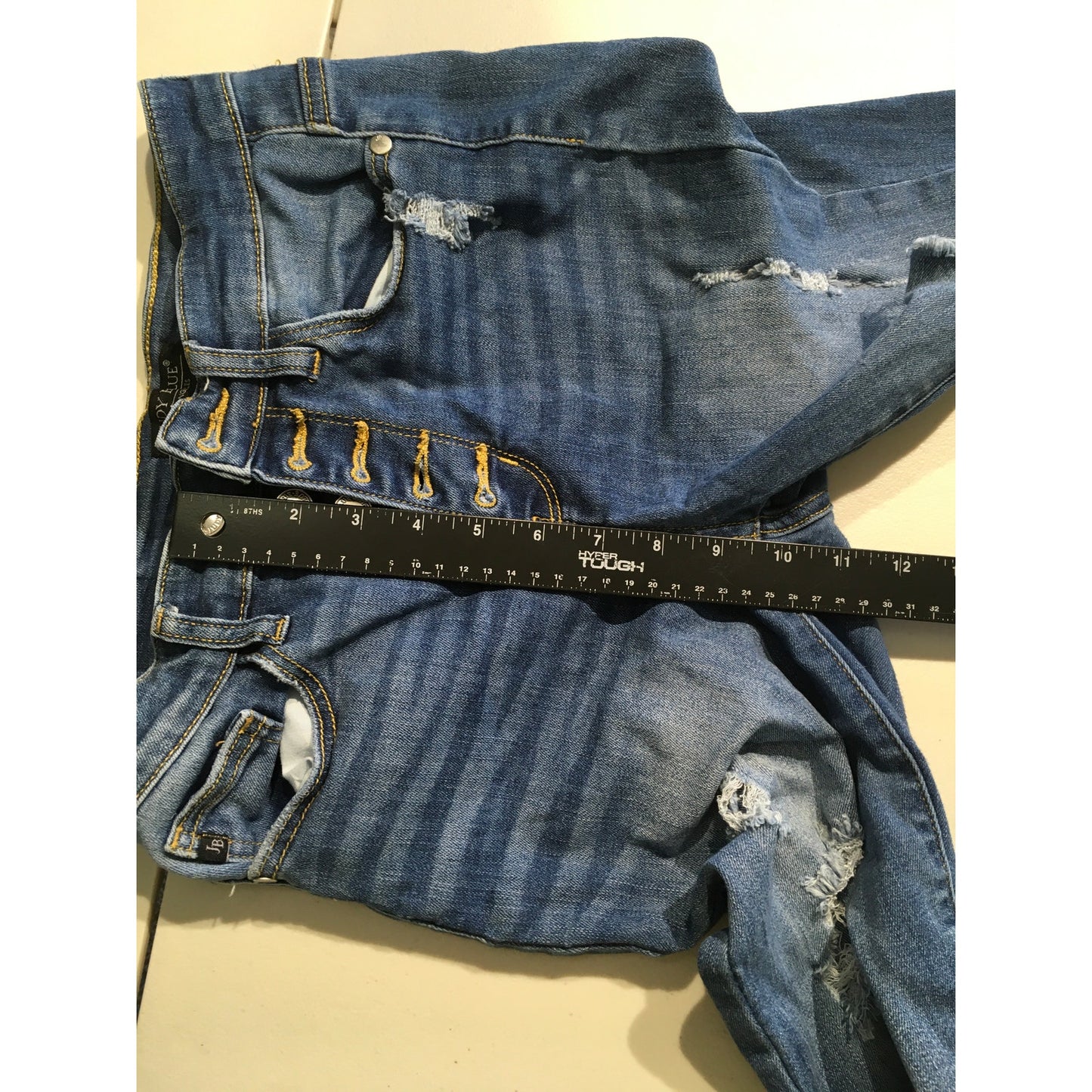 Judy Blue Distressed Jeans Size 3/26 - Grunge, Casual, Streetwear