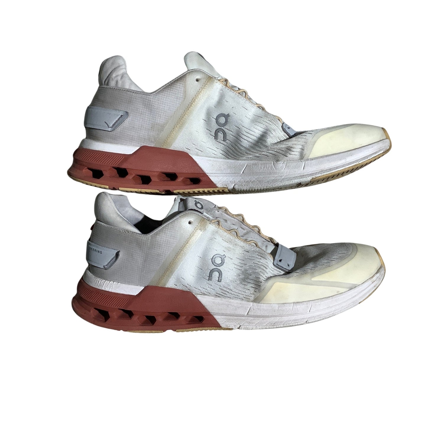 On Cloud Cloudnova Men’s Size 11 White/Auburn — Athletic, Running, Lifestyle