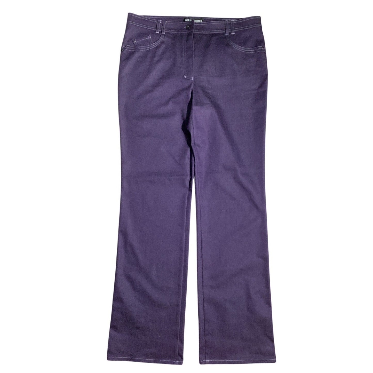 Gerry Weber Purple Slim Style Pants Women’s 12 — Y2K, Retro, Statement