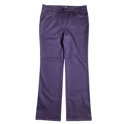 Gerry Weber Purple Slim Style Pants Women’s 12 — Y2K, Retro, Statement