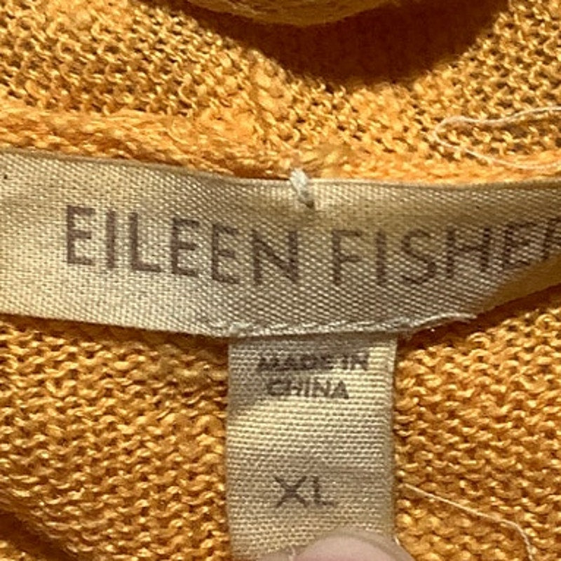 Eileen Fisher Open Front Cardigan Women’s XL – Minimalist, Lightweight, Linen