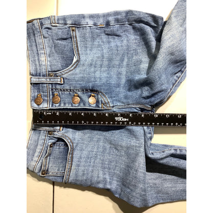 J.Crew Light Wash Jeans Women’s Size 26 – High-Rise, Skinny, Distressed