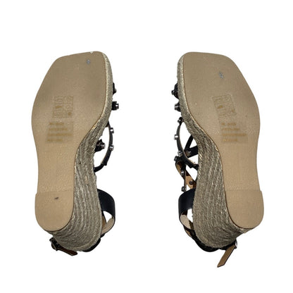 Dolce Vita Marika Wedge Sandals Women Size 8M — Studded, Boho, Festival