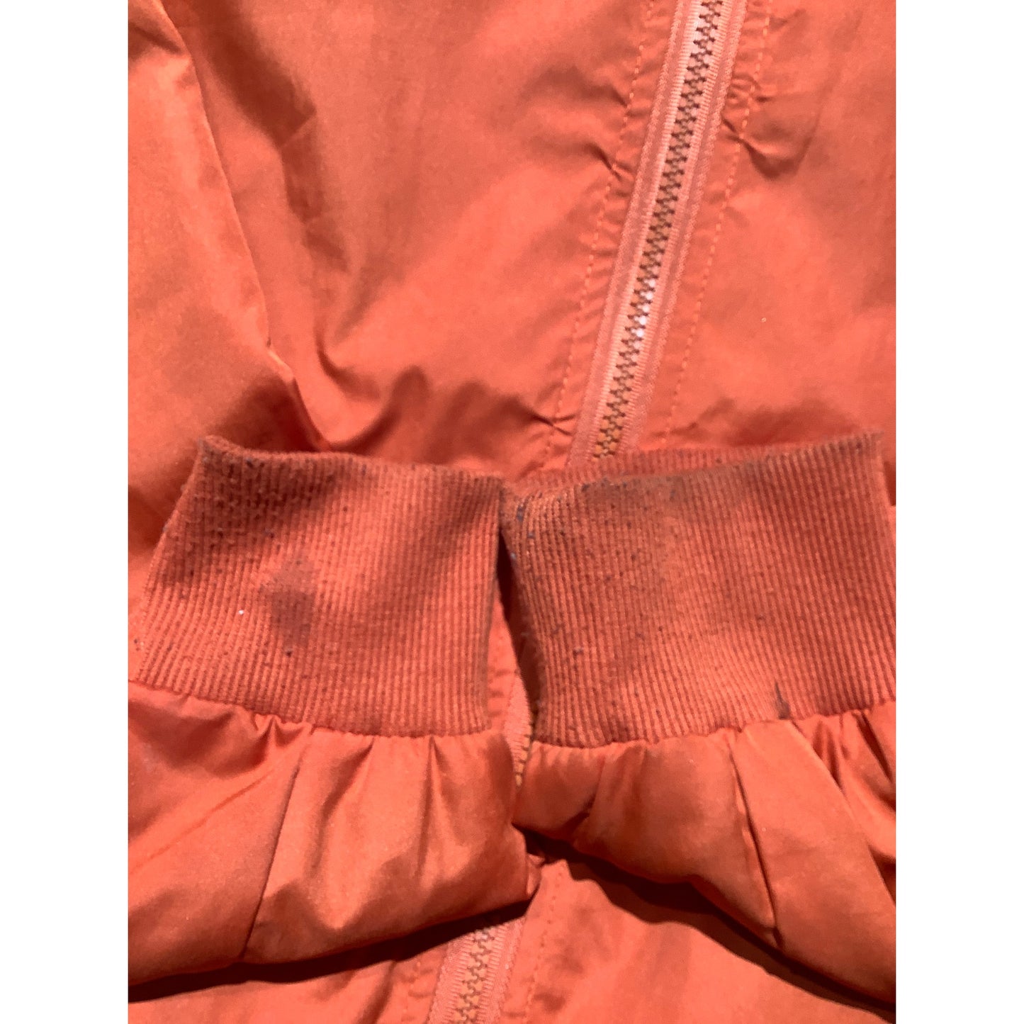 Dazi Orange Full-Zip Bomber Jacket Women’s 2X — Y2K, Streetwear, Casual