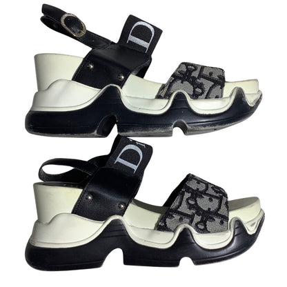 Dior Dioract Platform Sandals Women's Size 7 — Designer, Luxury, Streetwear