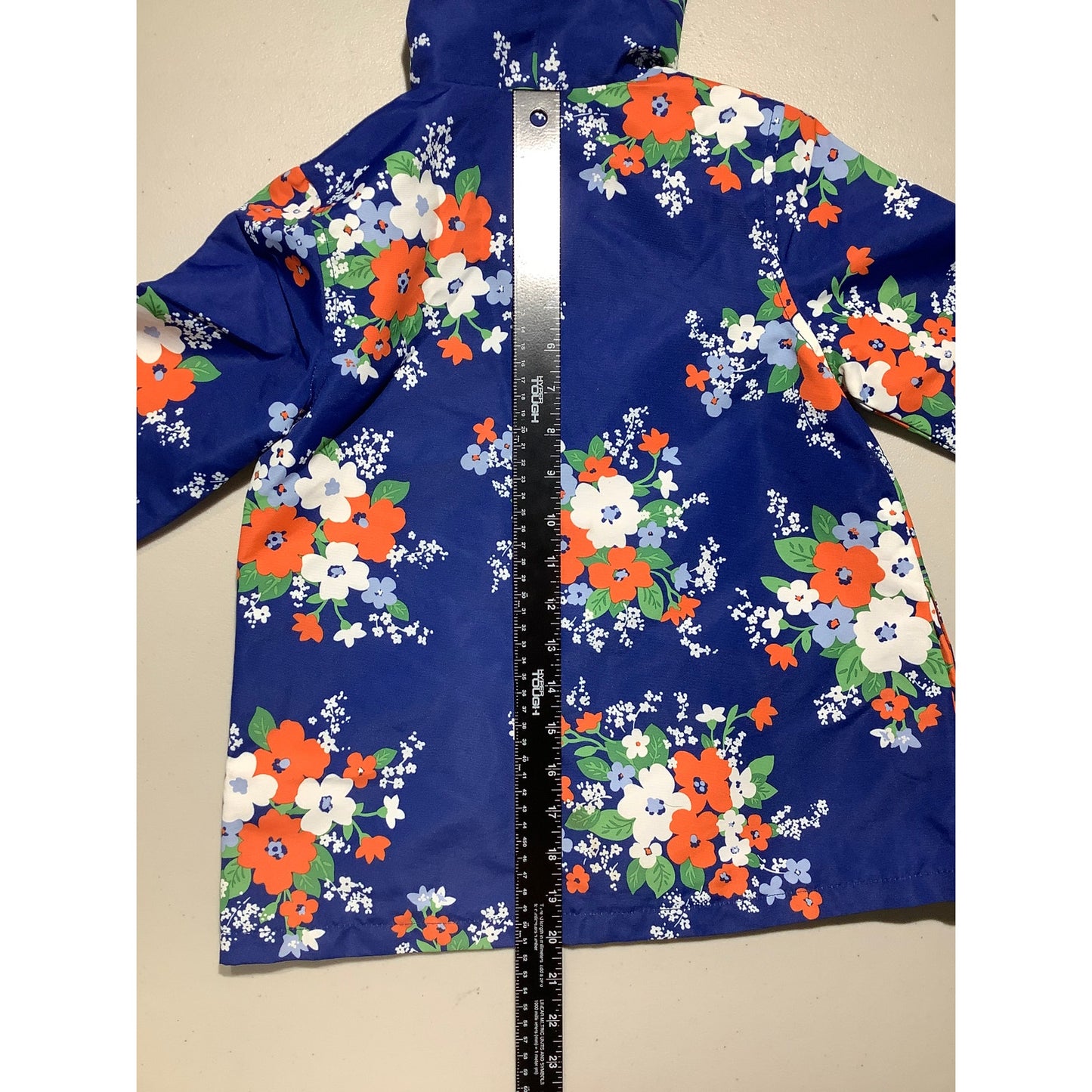 Gymboree Child Hooded Rain Jacket Size XS 3-4 — Cute, Waterproof, Spring