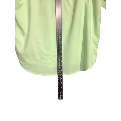 Columbia PFG Men's M Lime Green Fishing Button Down Outdoor Shirt
