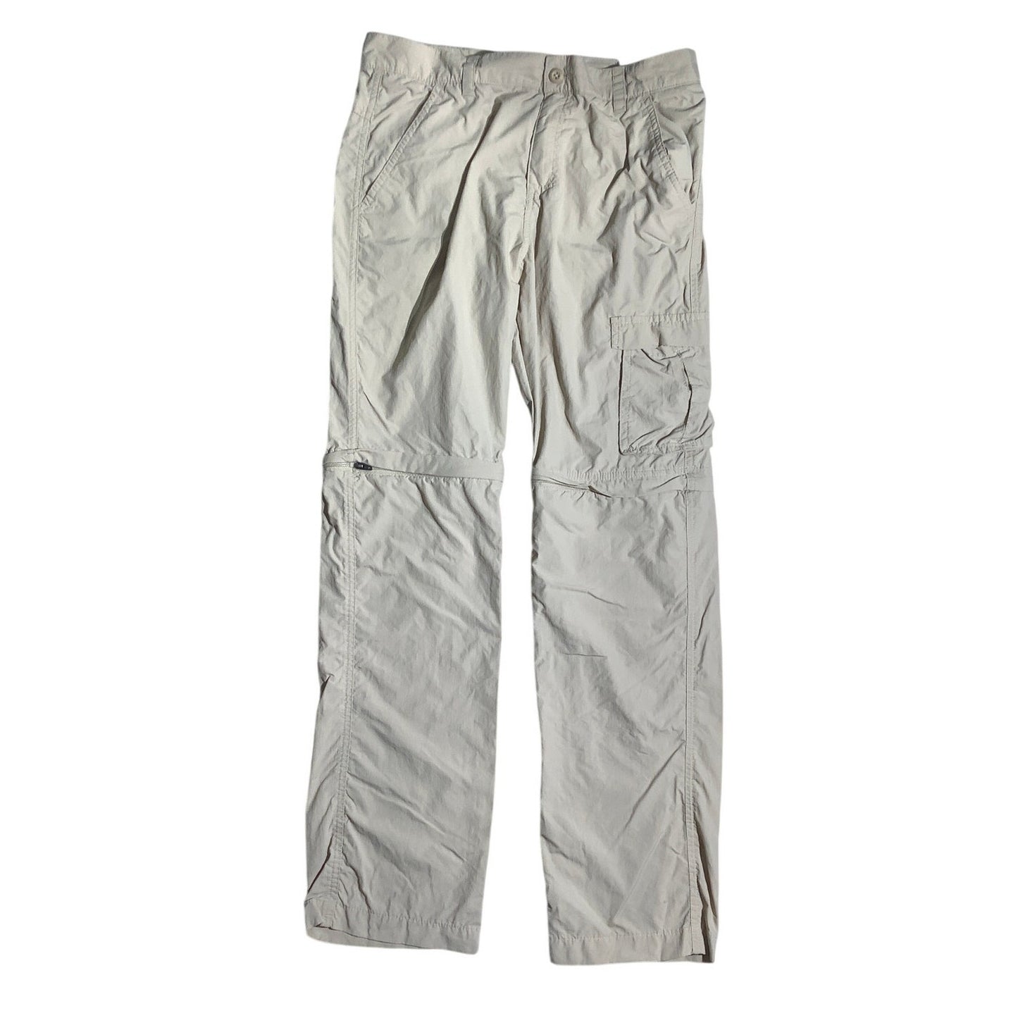 Columbia Beige Convertible Cargo Pants Kids’ L 14-16 — Hiking, Fishing, Outdoor