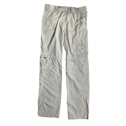 Columbia Beige Convertible Cargo Pants Kids’ L 14-16 — Hiking, Fishing, Outdoor