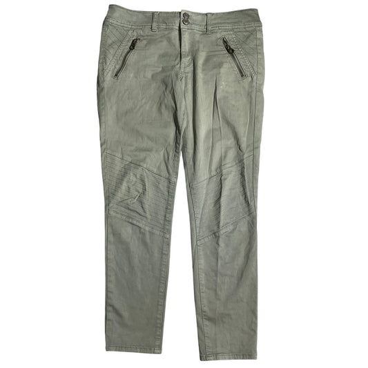 American Eagle Women’s Pants Size 8 — Light Olive Green, Skinny, Super Stretch