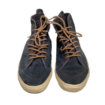 Vans Navy & Brown High Tops Size Men’s 9 - Skater, Streetwear, Y2K